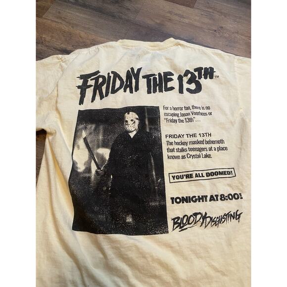 Friday The 13th Shirt Jason Voorhees Spirit Halloween *A13 - Picture 3 of 6